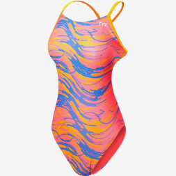 Купальник слитный TYR Wave Rider Cutoutfit