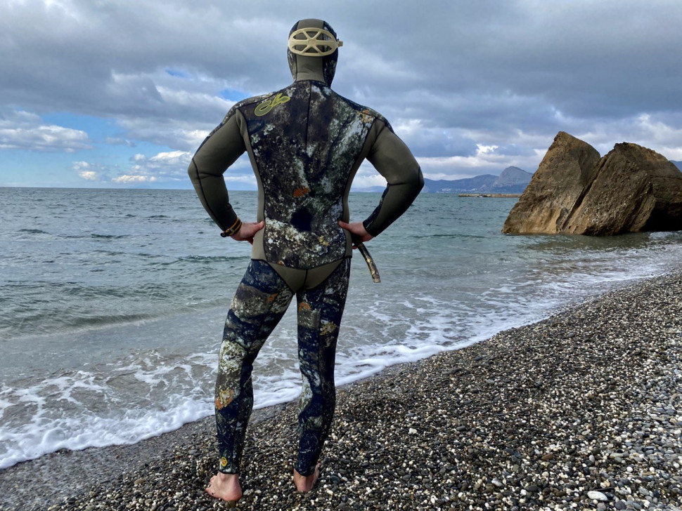 Гидрокостюм C4 EXTREME CAMO, только куртка, 5mm