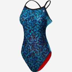 Купальник слитный TYR Burano Crosscutfit Tieback