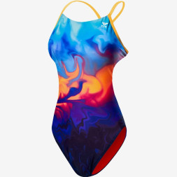 Купальник слитный TYR Fumoso Cutoutfit