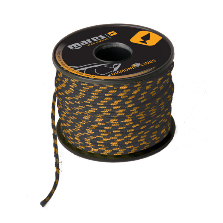 Линь Dyneema 2мм Diamond 300кг, в катушке 50 метров, цена за 1 метр MARES SF