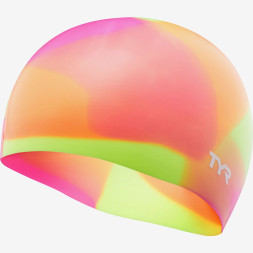 Шапочка плавательная подростковая TYR Tie Dye Junior Swim Cap