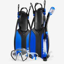 Набор для сноурклинга TYR Voyager Mask Snorkel Fin Set