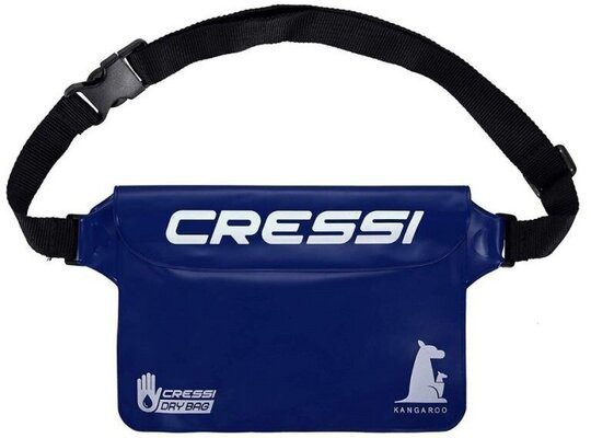Сумка поясная CRESSI герметичная KANGAROO DRY POUCH темно-синий, Cressi