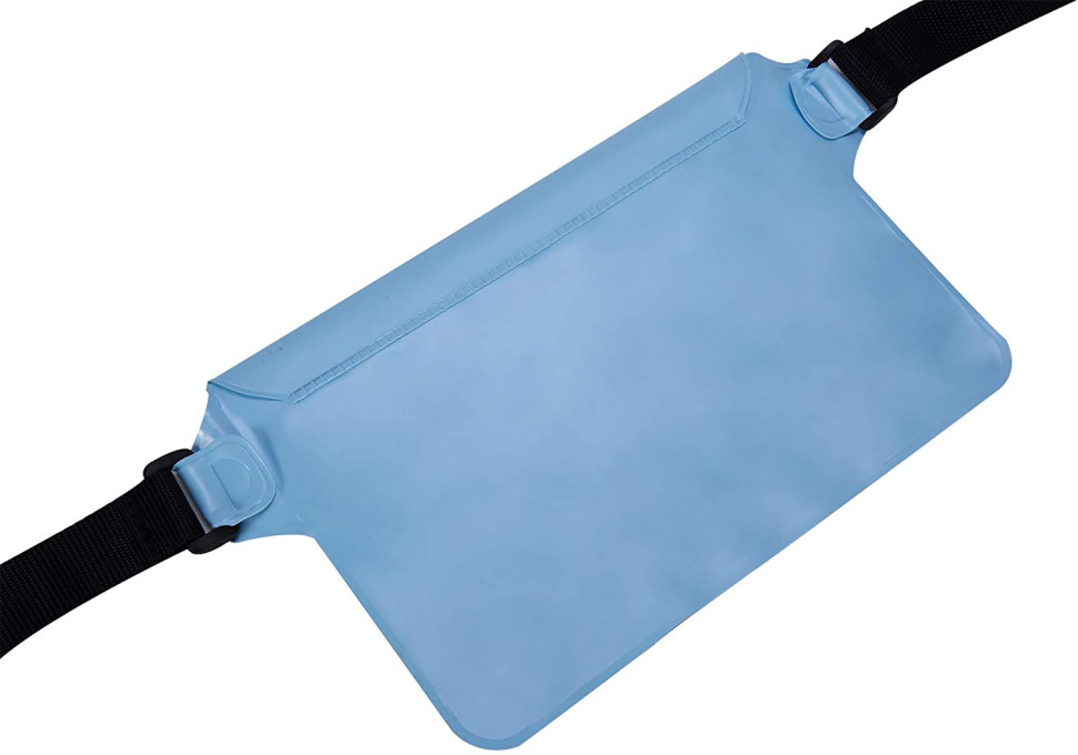 Сумка поясная CRESSI герметичная KANGAROO DRY POUCH светло-голубой, Cressi